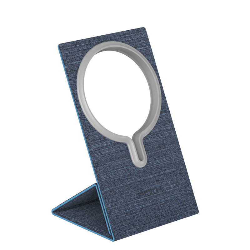 Base de bureau pliante de chargeur sans fil