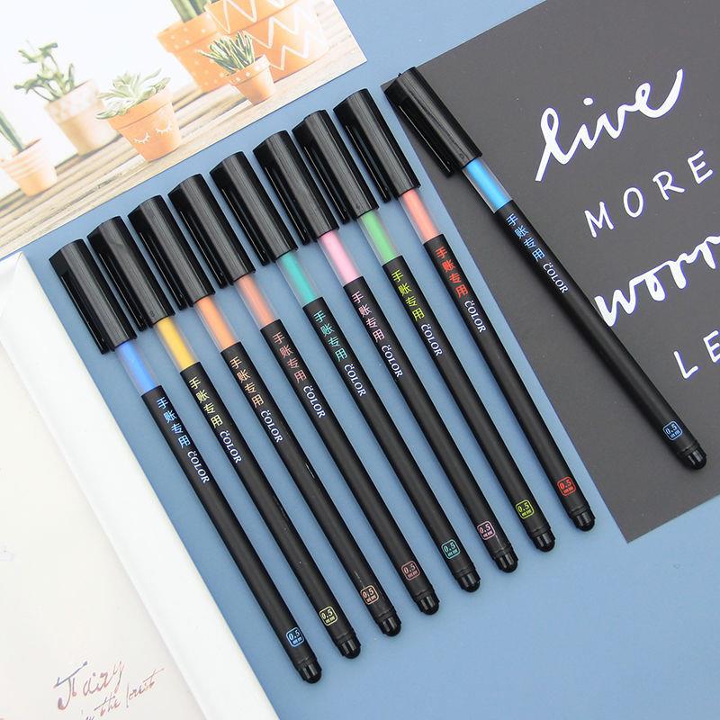 Jeu de stylo couleur Gel couleur