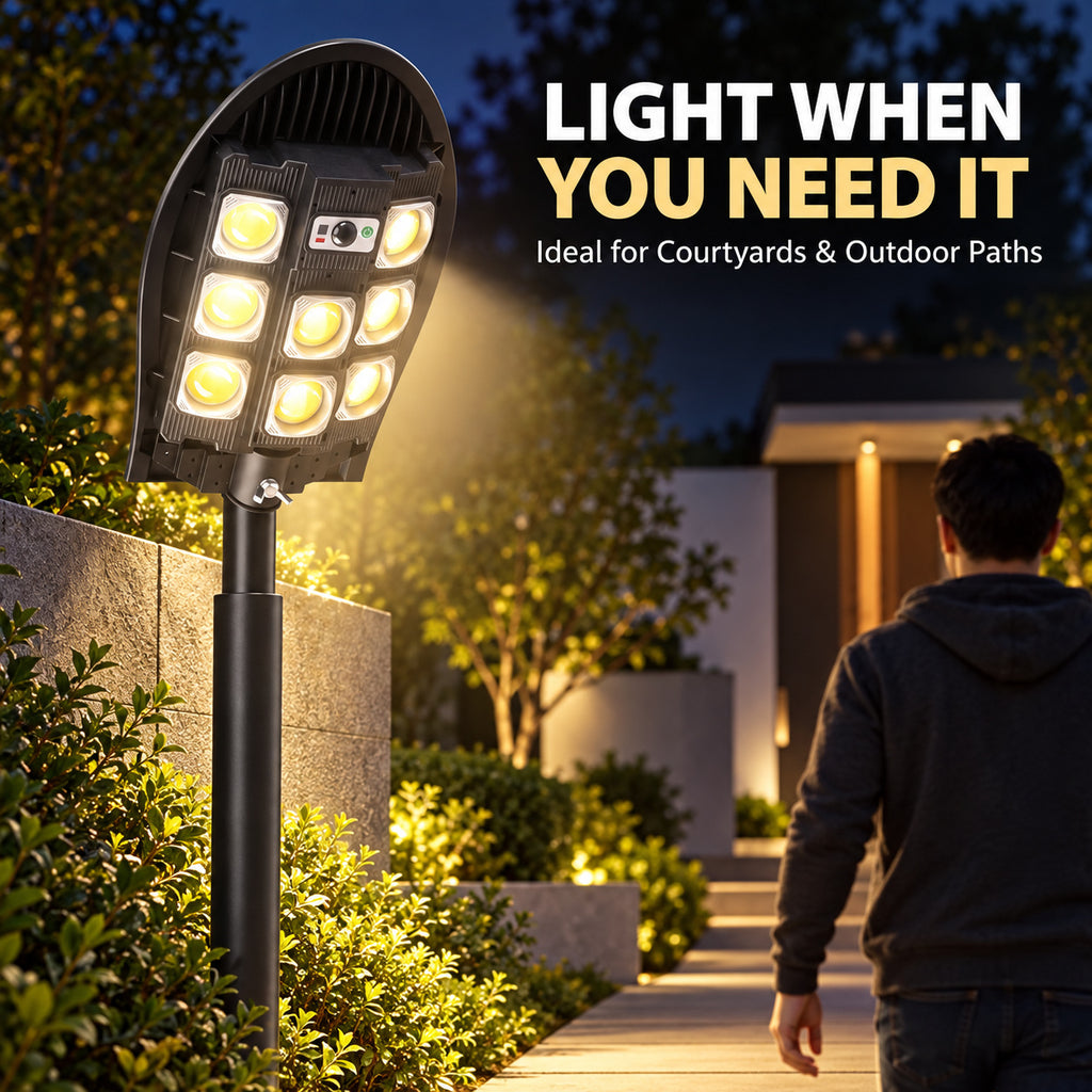 Solar Powered Motion Sensor COB Garden Light W7102B 3 Green For Yard Decoration LED Landsc