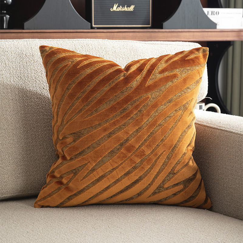 Coussin de canapé géométrique de luxe abordable Jetez l'oreiller et la couverture de dossier