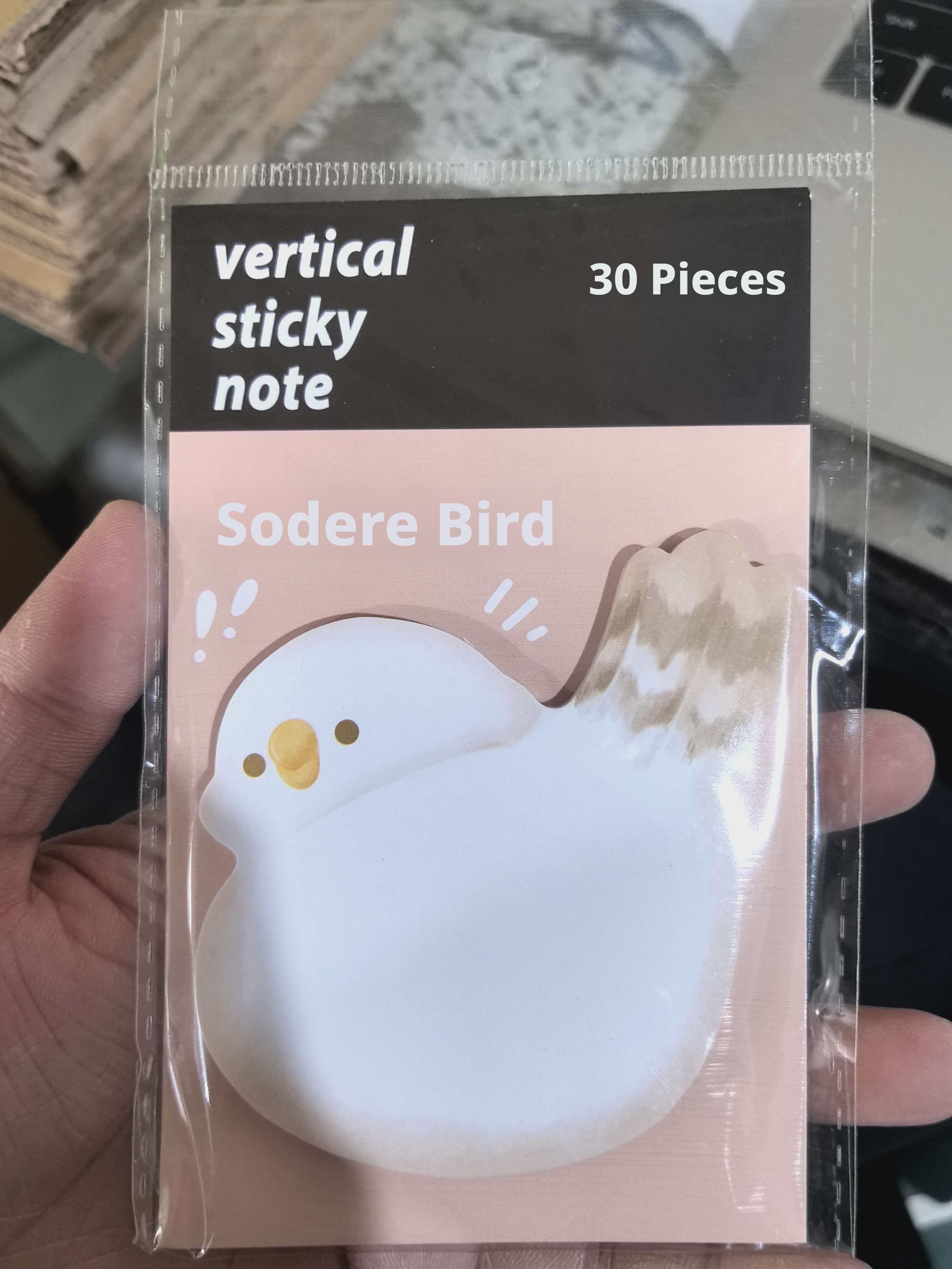 Spécial-forme Post-it Notes-Bird Style-9 * 14cm-1 pièce