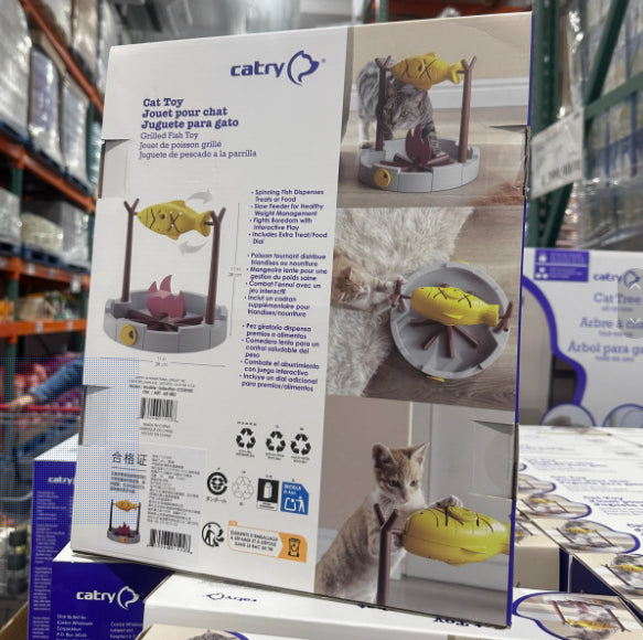 Distributeur de nourriture pour chats pour soulager l'ennui