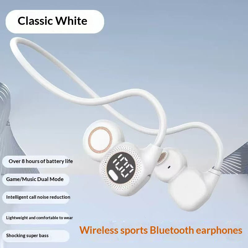 Sports Waterproof Casque Bluetooth à affichage numérique