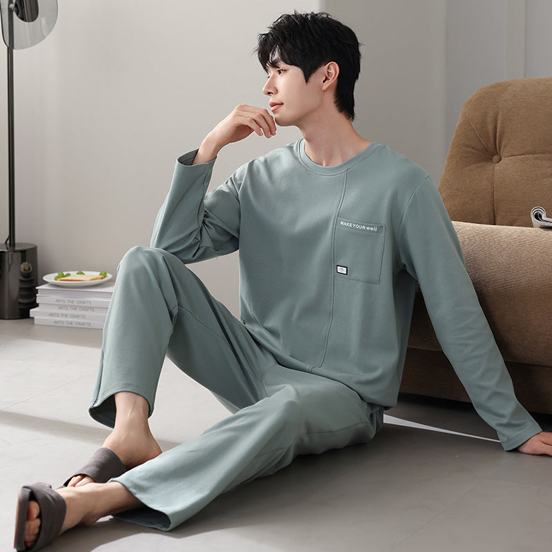 Coton Manches longues Coton complet Casual Vêtements de maison
