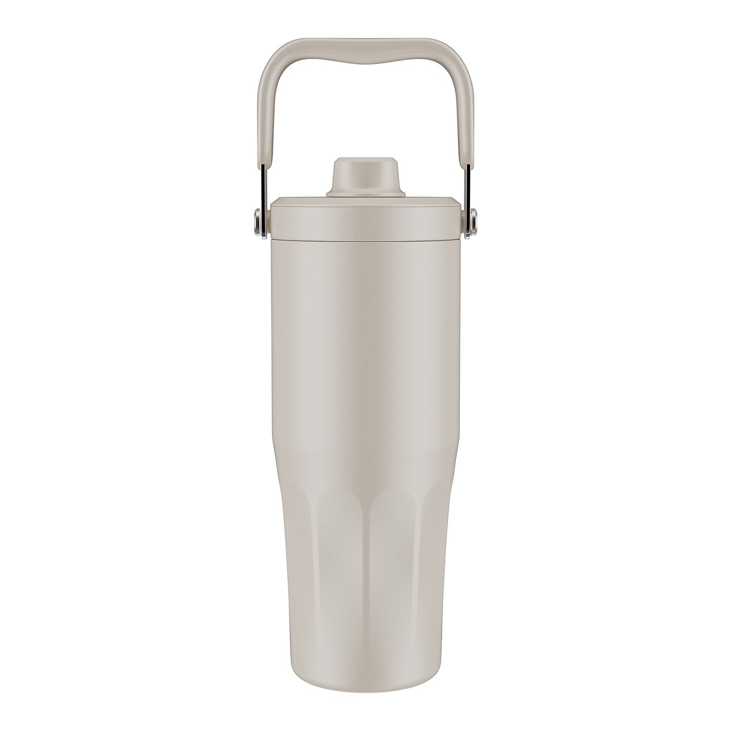 Acier inoxydable de grande capacité avec paille pour utilisation automobile