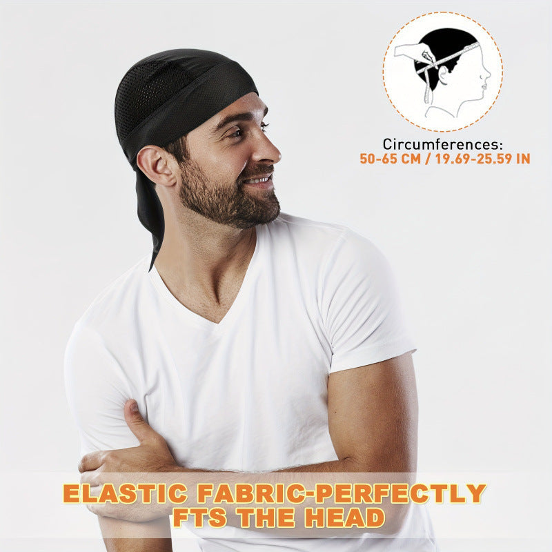 Mens Minimalist Chapeau Bandana imprimé au texte