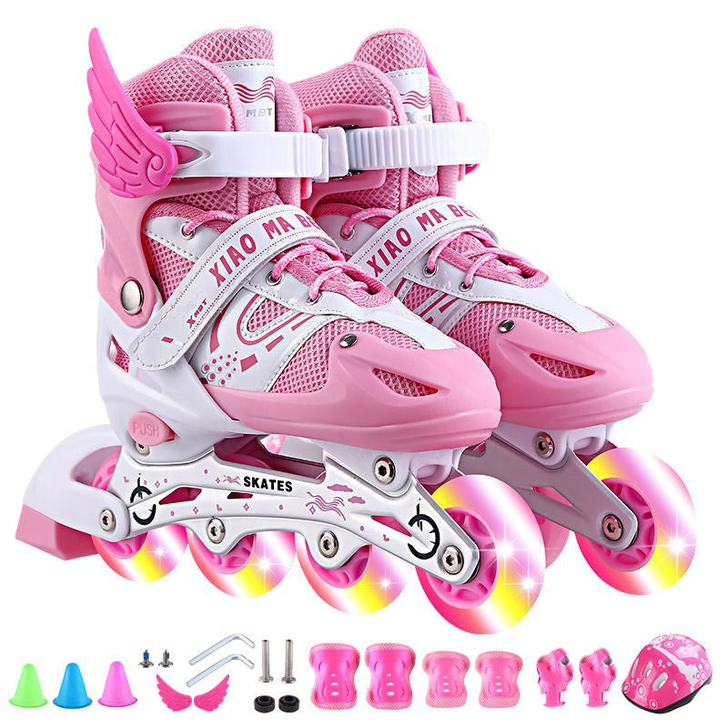 Enfants Roller Patins Enfants Roller Patins Chaussures de patinage Garçons et filles