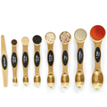 Magnetic Spoons de mesure en acier inoxydable avec niveleuse - Stackable métal double-sided Sp