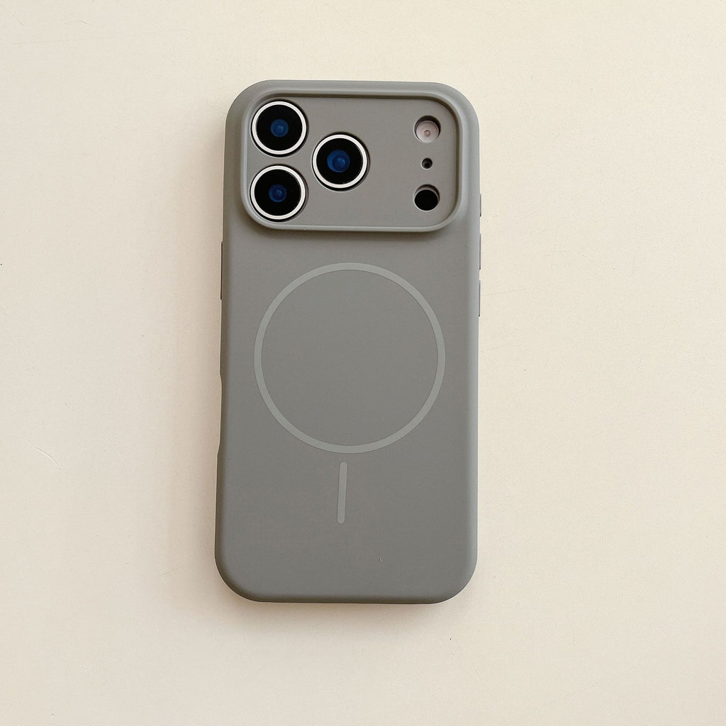 Precision Cut Silicone Magnetic Button Phone Case