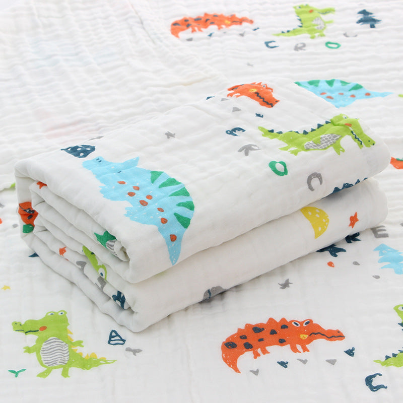 Classe A pour enfants Serviette de bain en mousseline de coton pur