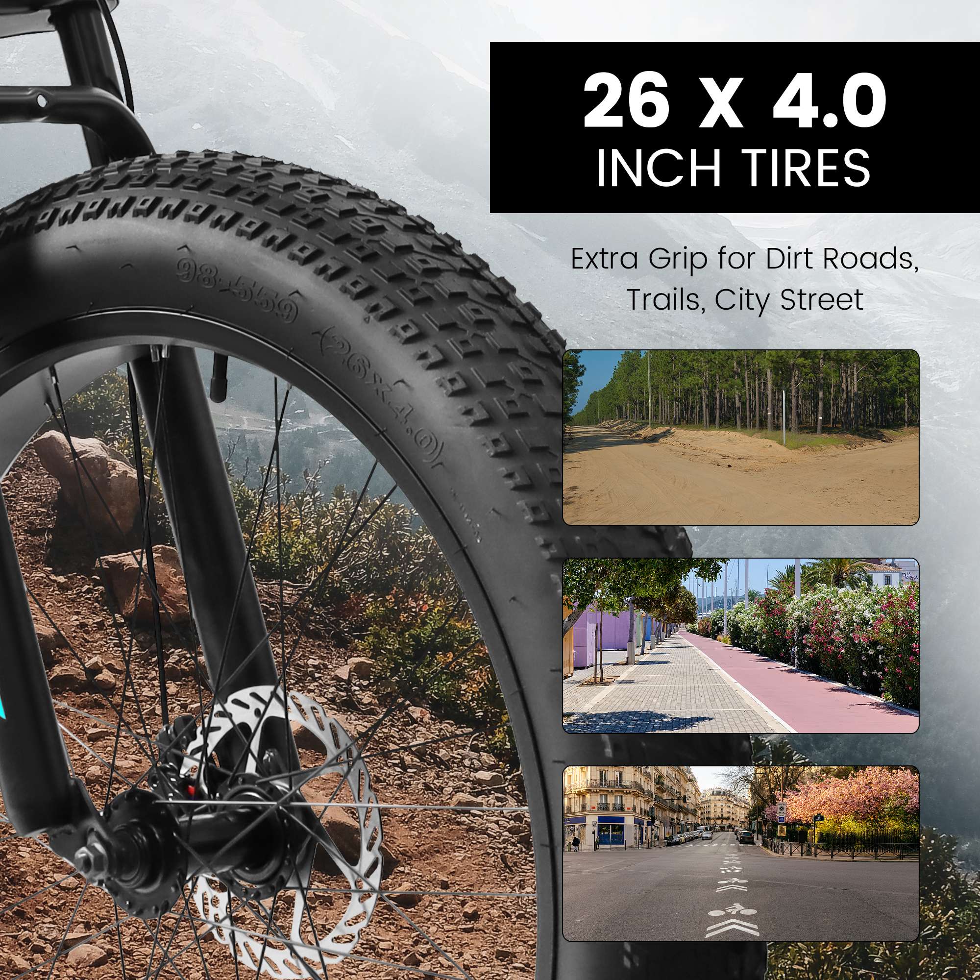 A26309 Vélo de montagne de 26 pouces