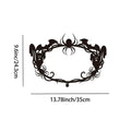 CIFbuy Gothique Bat Spiderweb Ghost Wall suspendu Halloween Décor pour la fête en plein air intérieur Ho