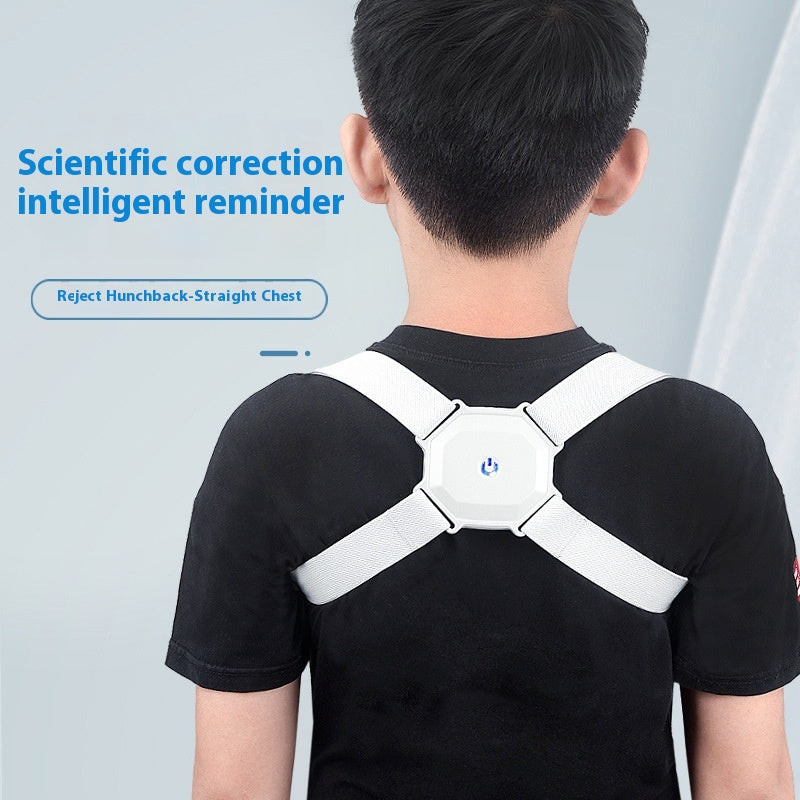Correcteur de Posture intelligent Enfants réglables Adultes Courroies de correction du dos en temps réel P