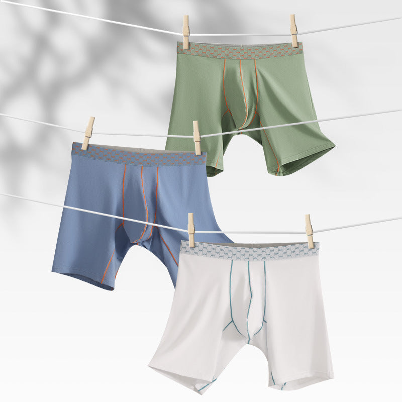 Short sport de fitness pour hommes Contraste couleur coton