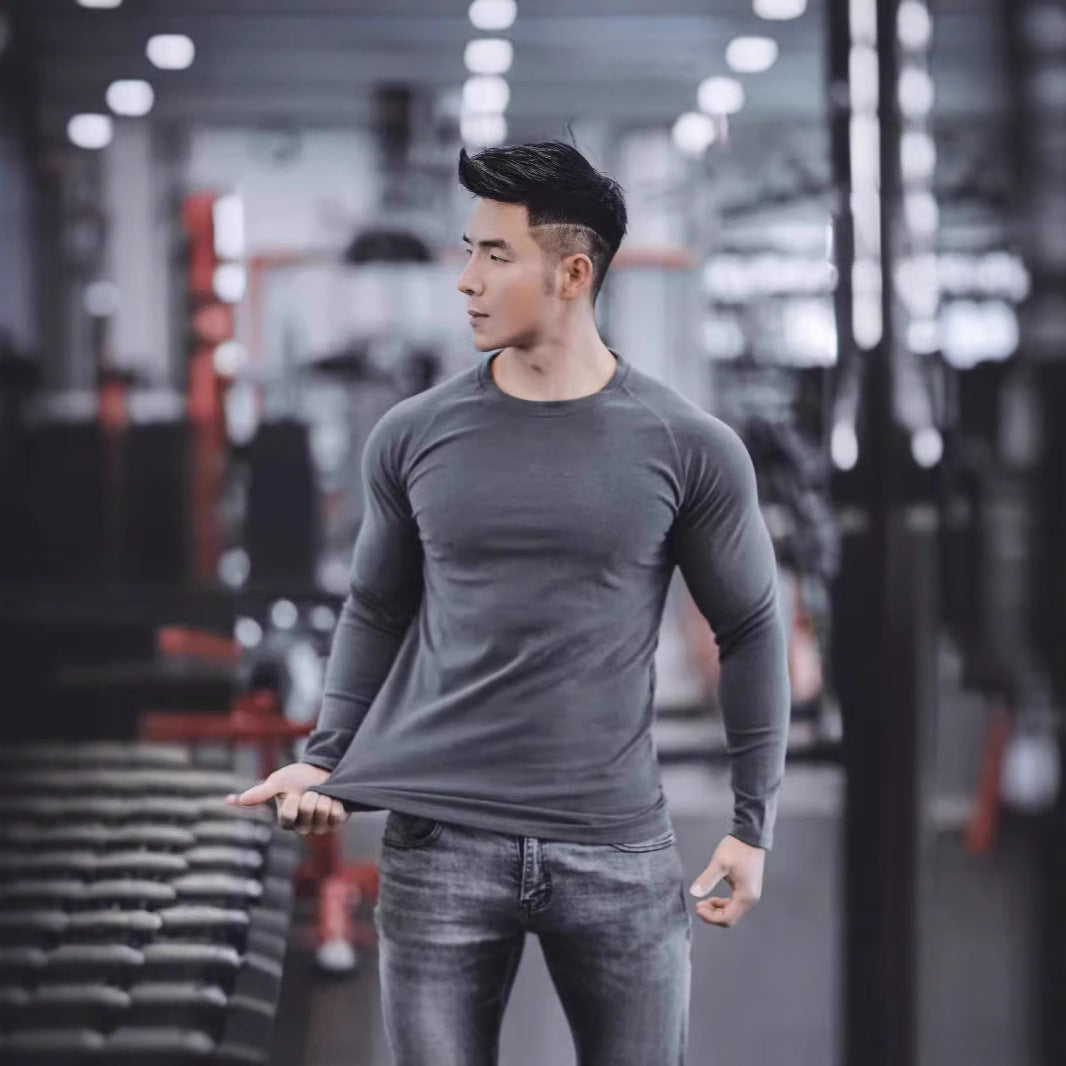 T-shirt thermique homme arrivée Casual Sports Top