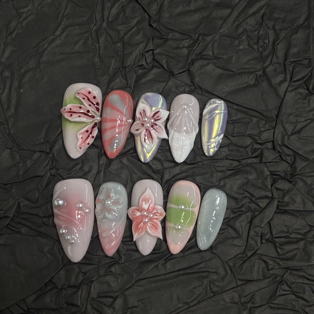 Des ongles à la main taillés sur mesure