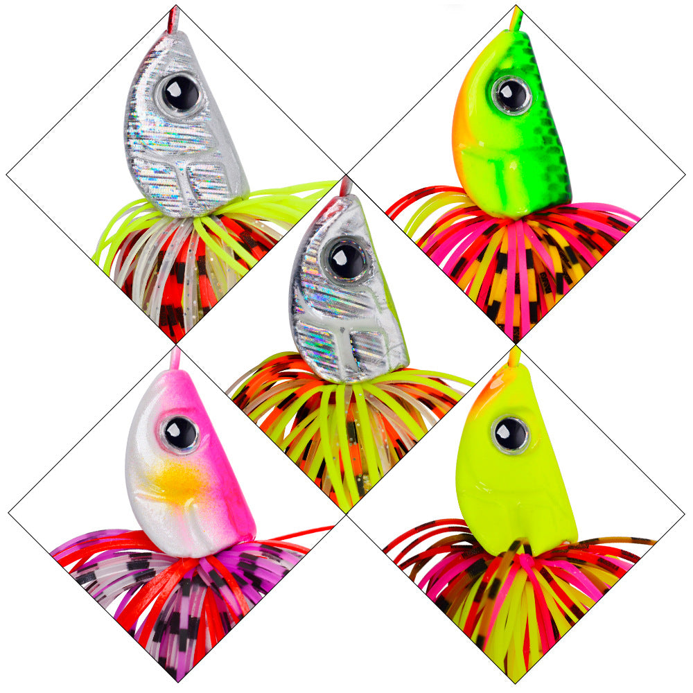 Paillasson long-côté Lure5-color Alliage de tassel