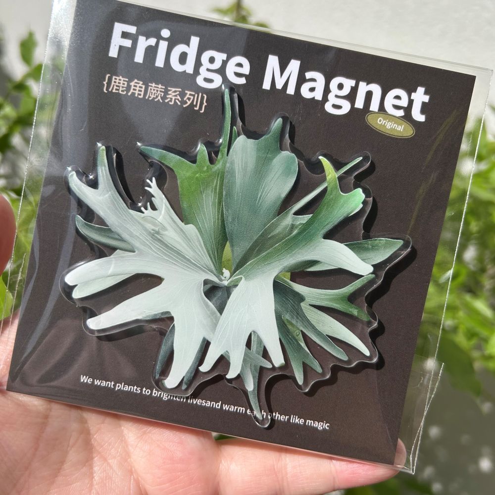 Magic plants tropical plants Creative Greenery Refrigerator Magnets