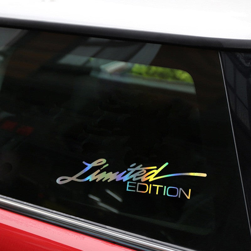 Stickers Bumper Reflectif laser ÉDITION LIMITÉE