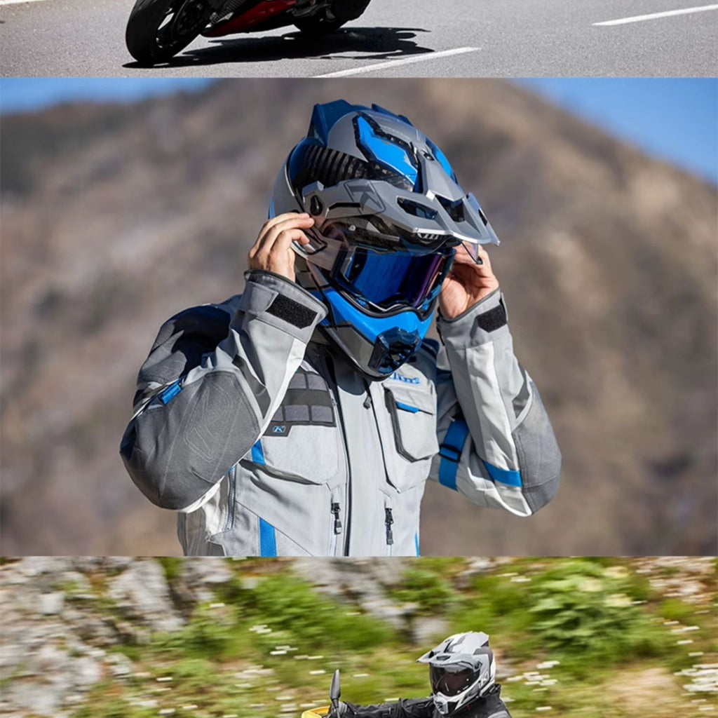 Casque de moto hors route Rallye