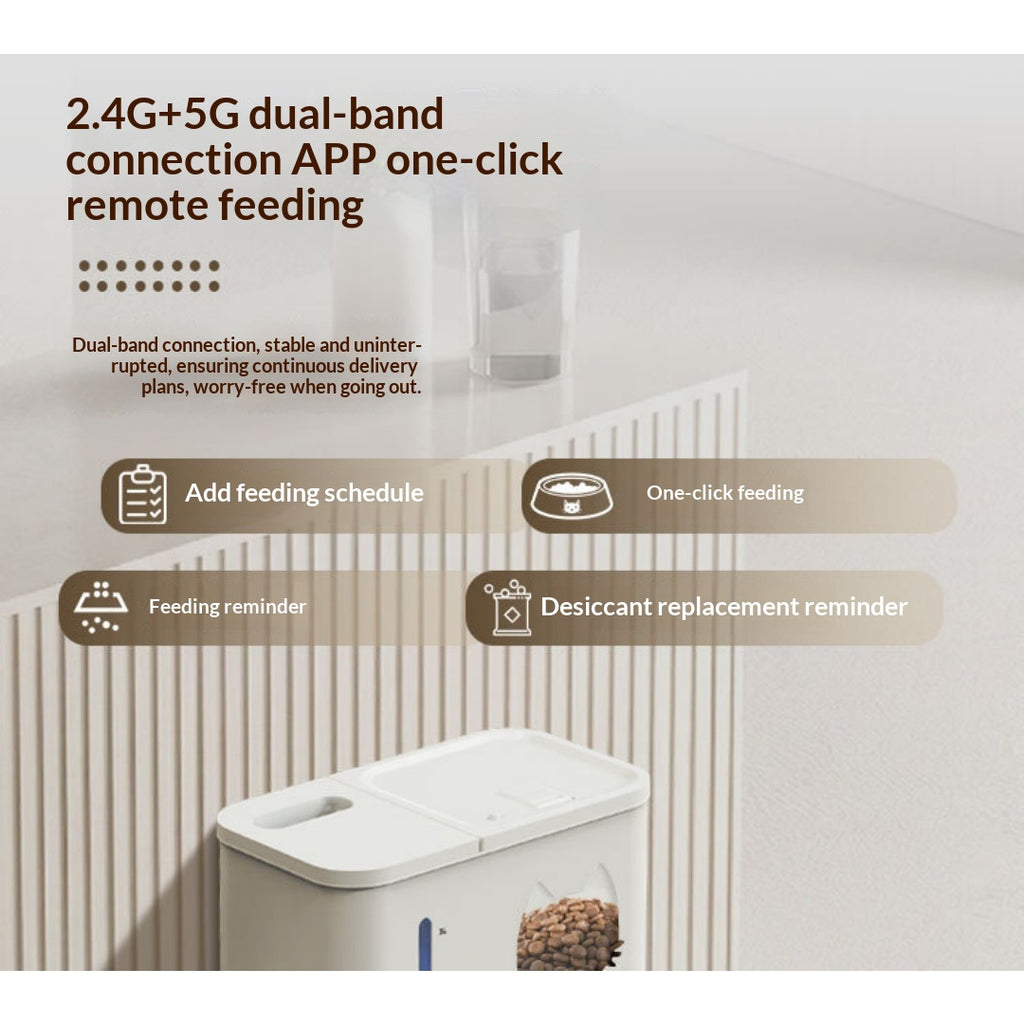 Alimentation automatique intelligente pour animaux de compagnie