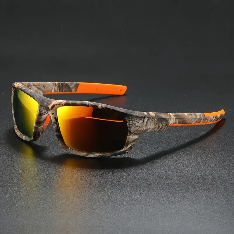 Boîte polarisé Camouflage Verres tactiques pour le cyclisme masculin et féminin