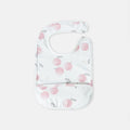 Nettoyant étanche de fermeture de snap Bib mangeant serviette de salive bille d'enfant