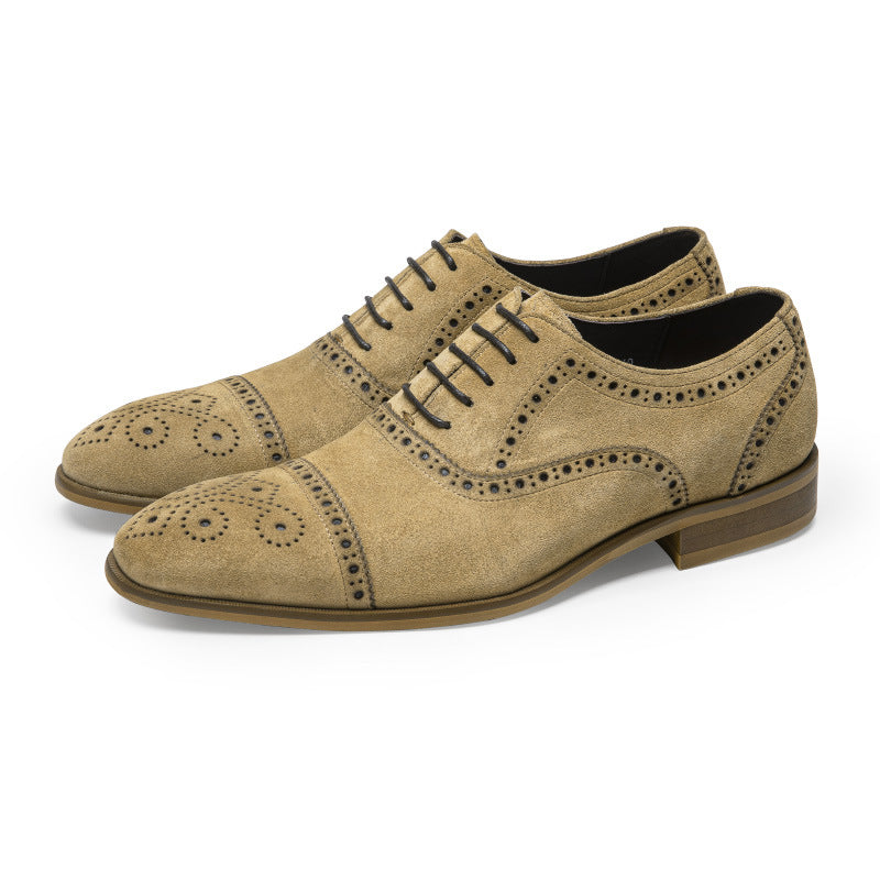 Retro Casual Formel Chaussures en cuir d'affaires