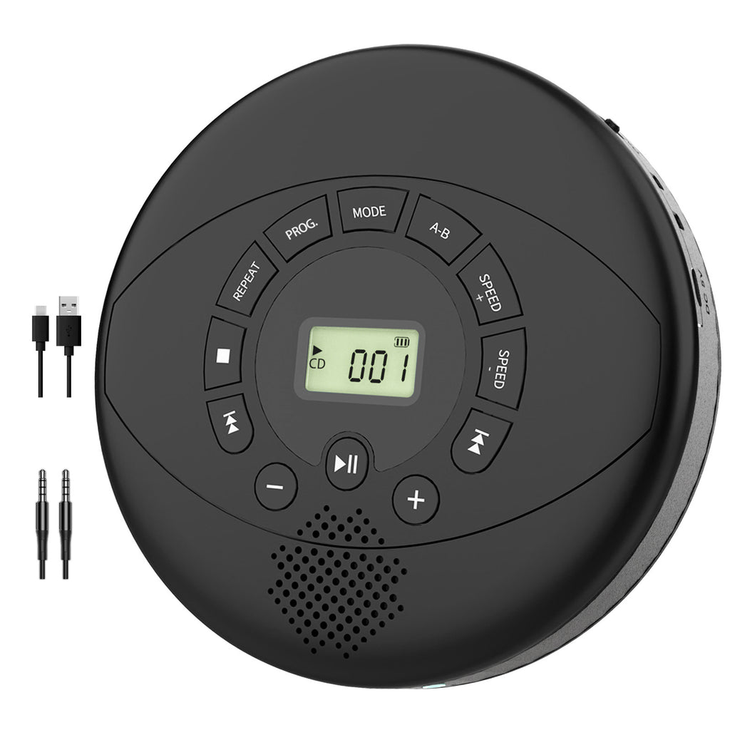 Portable CD Walkman Enregistreur vocal anglais