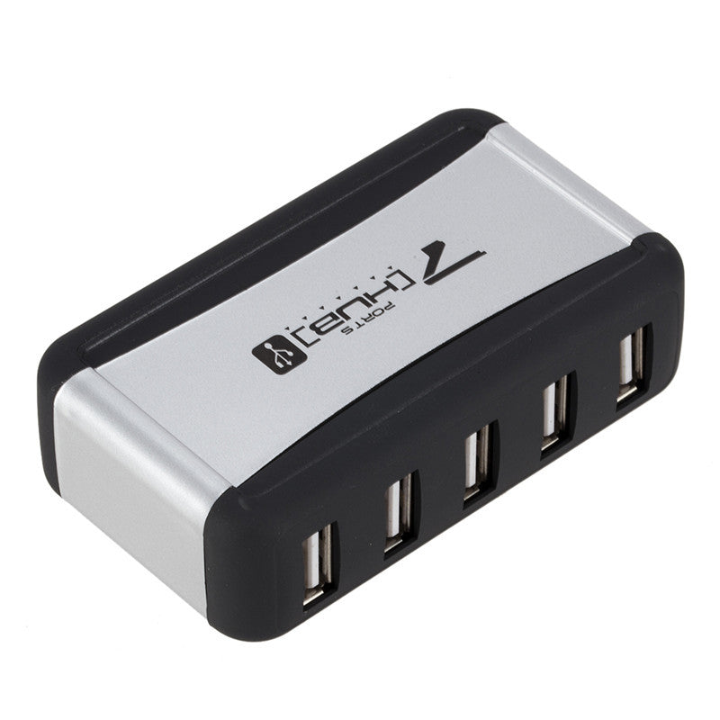 USB HUB un glisser sept avec le câble de base séparateur