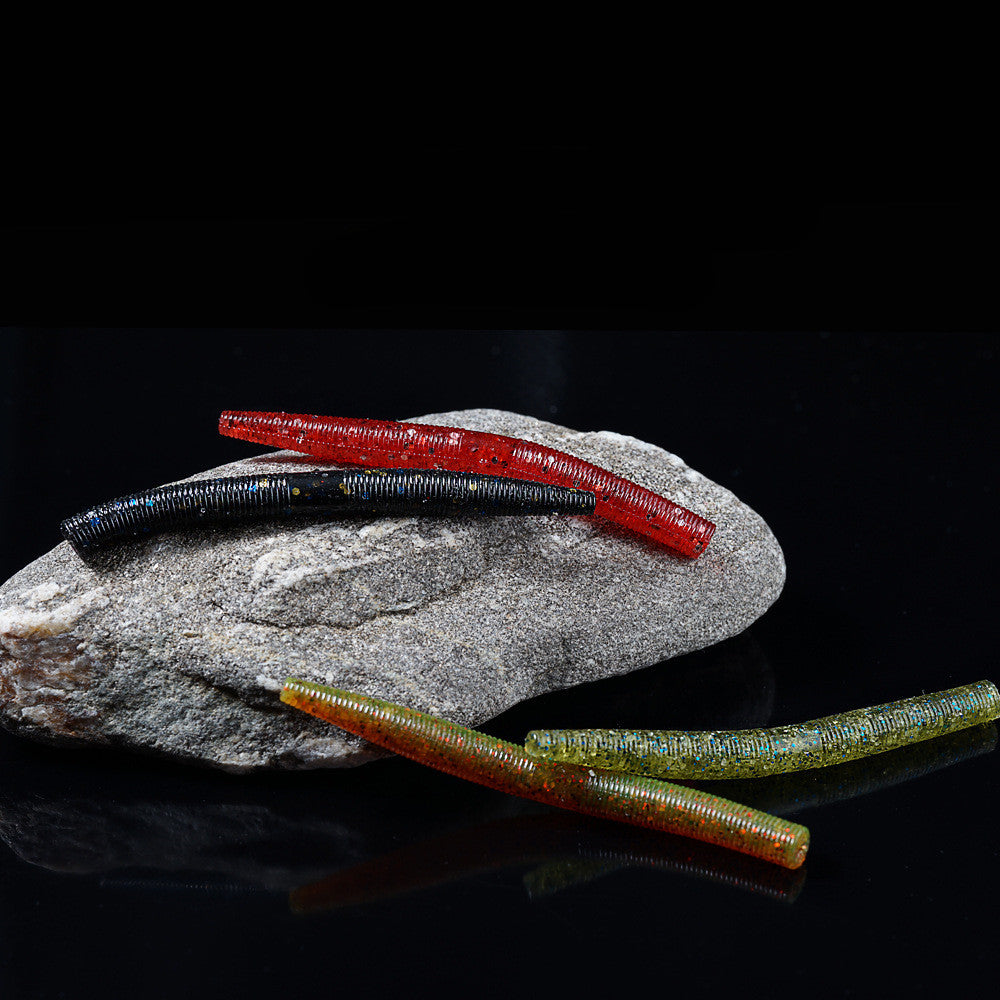 3 pouces 4 pouces Noodle Bug Haute Spécificité Gravité Slow Sinking Salt Lua Soft Bait
