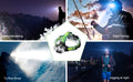 USB Charging Strong Light 5LED Outdoor Camping phare