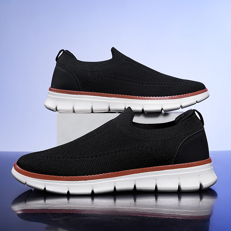 Flyknit Hommes Chaussures Mocassins Légers Hommes Sneakers