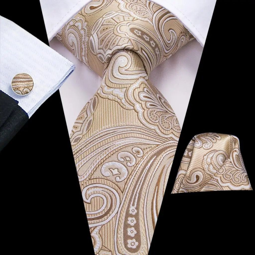 Business Hommes Tie formelle Set En stock Accessoires mode