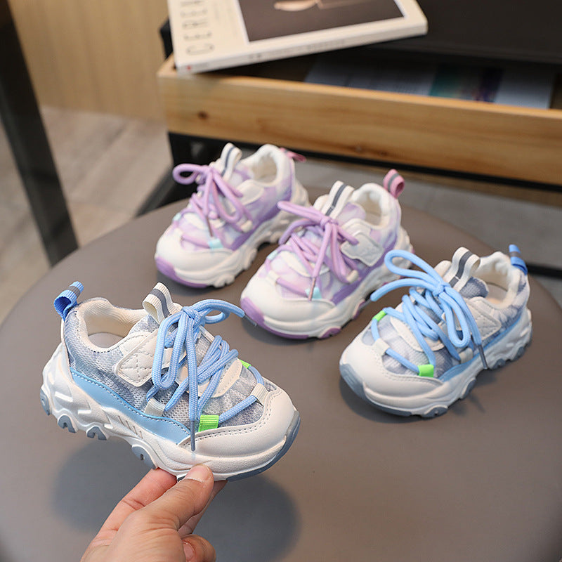 Enfants Papa Chaussures Mesh Casual Courir