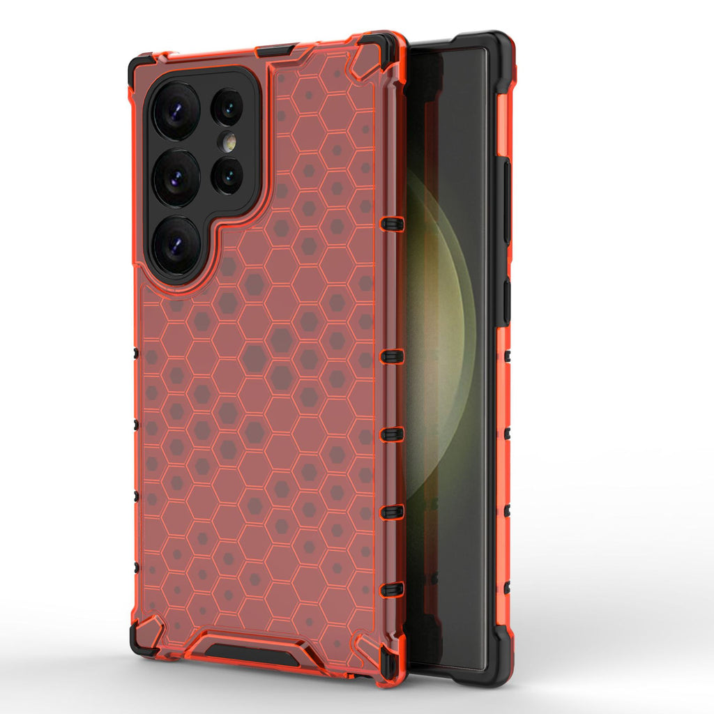 Honeycomb boîtier de protection téléphonique transparent