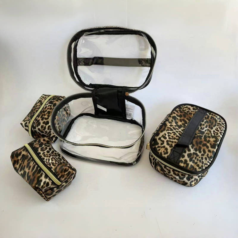 Sac de toilette multifonctionnel portable en quatre pièces