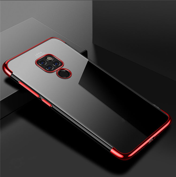 Trois Section Tpu Transparent Mobile Phone Case