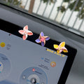 Voiture petit moulin à vent-petite fleur en rotation modèle-3 pièces