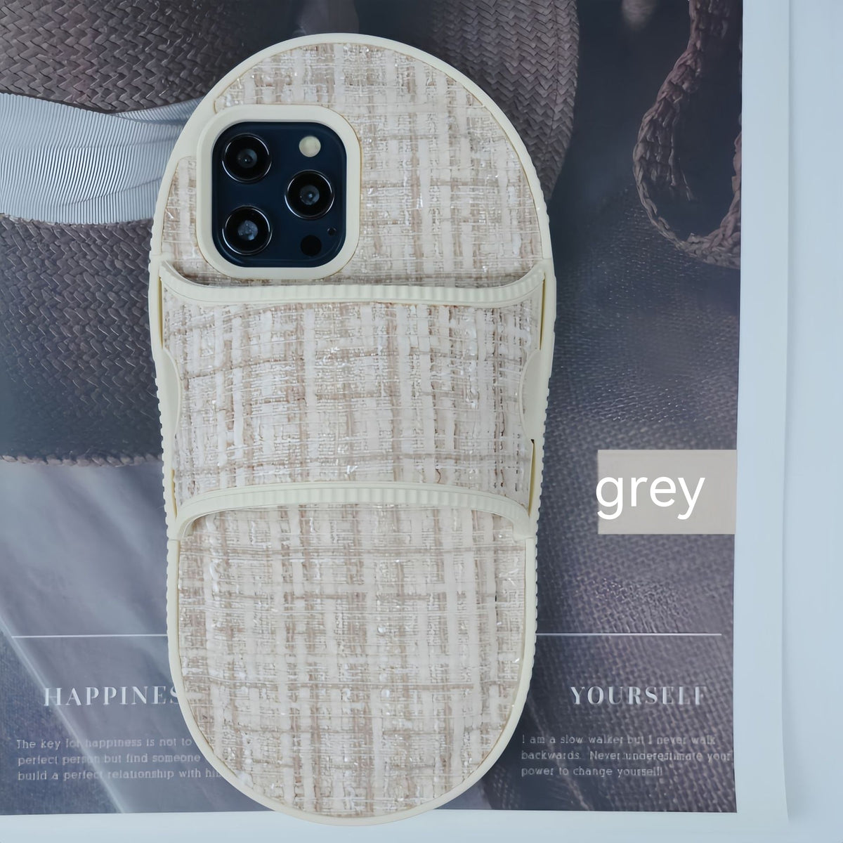 Étui téléphonique pour chaussons en Strass