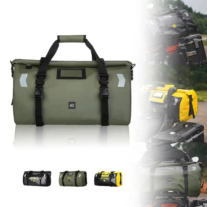 Moto grande capacité voiture de stockage de voiture siège arrière sac