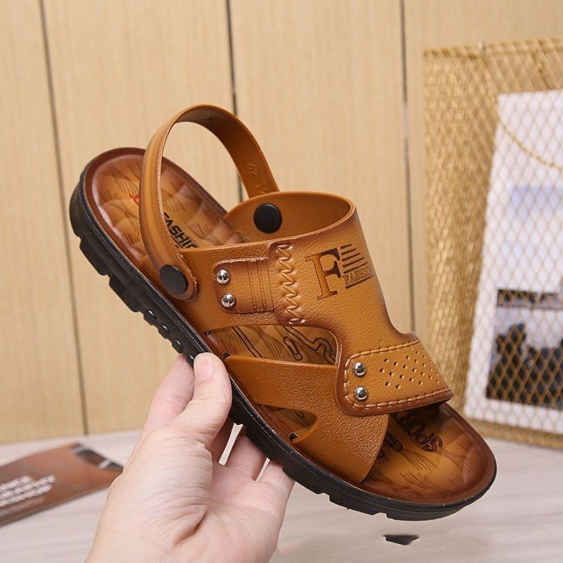Sandales été ouvert Toed hommes anti-dérapants