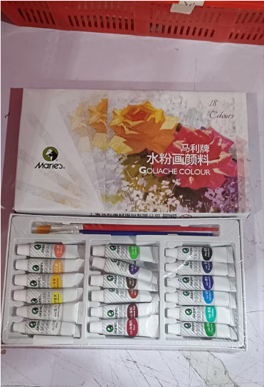 Marley Gouache Pigment 12ml Boîte 12 Couleurs 18 Couleurs 24 Couleurs Pigments