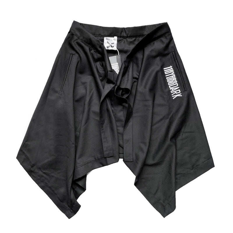 Jupe de taille irrégulière avec décoration de taille multicouche pour hommes et femmes