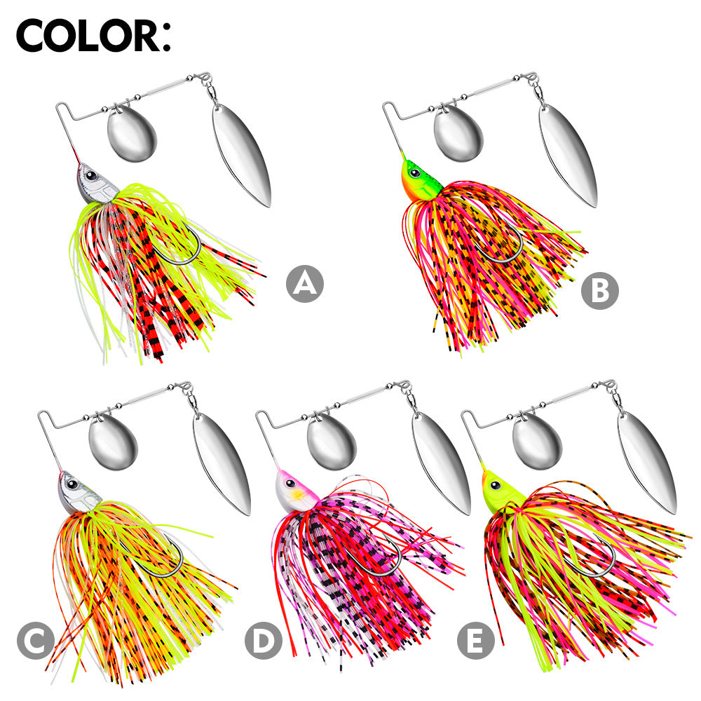 Paillasson long-côté Lure5-color Alliage de tassel