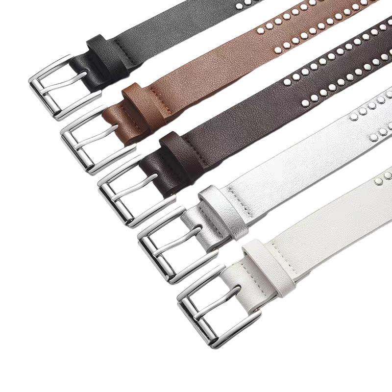 Ceinture de denim polyvalente pour femmes