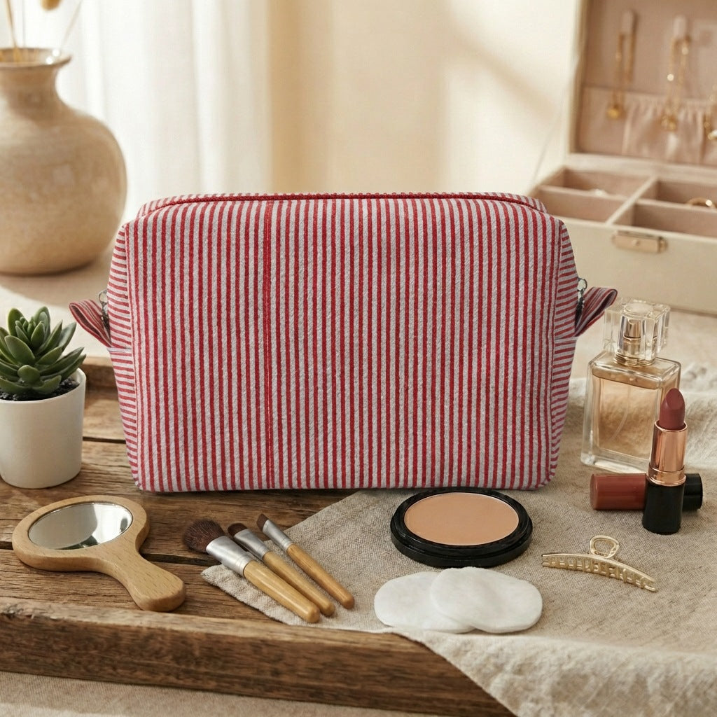 Brodé sac de toilette cadeau de demoiselle d'honneur
