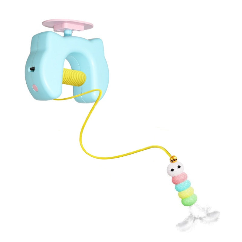 Cat Auto-divertissement Boredom-relief Automatique Cat Teaser Wand