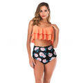 Bikini bi-pièce sexy multicolore pour femmes