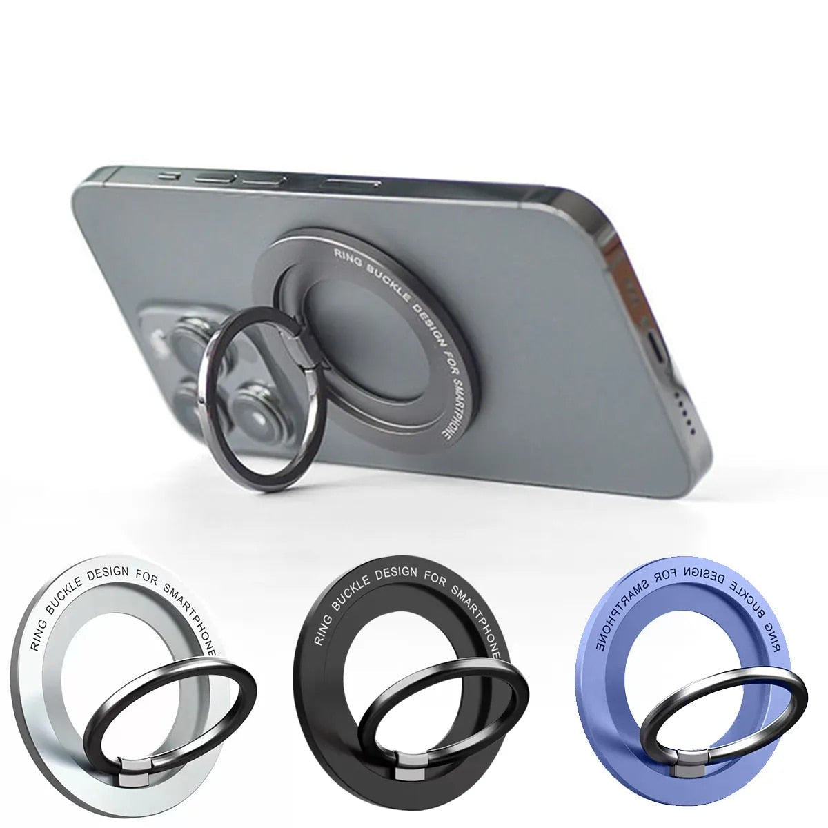 Magnetic Mobile Phone fixation bague alliage de zinc